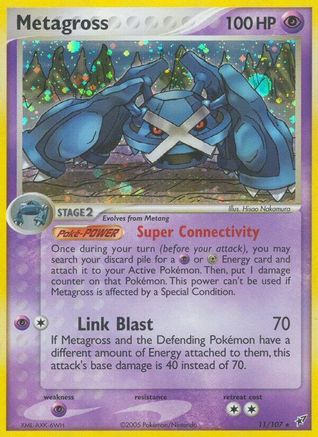 Metagross 11/107 - Deoxys Reverse Holofoil - Poke-Collect