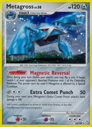 Metagross 10/146 - Legends Awakened Reverse Holofoil - Poke-Collect