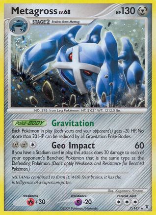 Metagross 7/147 - Supreme Victors Reverse Holofoil - Poke-Collect