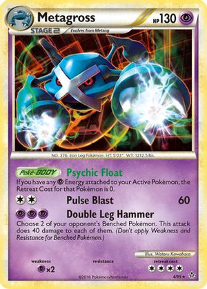 Metagross 4/95 - Unleashed Holofoil