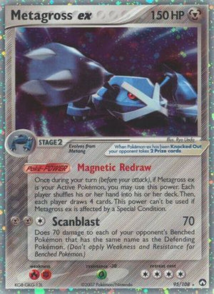 Metagross ex 95/108 - Power Keepers Holofoil - Poke-Collect