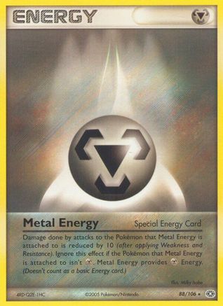 Metal Energy (Special) 88/106 - Emerald Reverse Holofoil - Poke-Collect