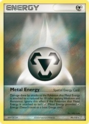 Metal Energy 95/110 - Holon Phantoms Reverse Holofoil - Poke-Collect