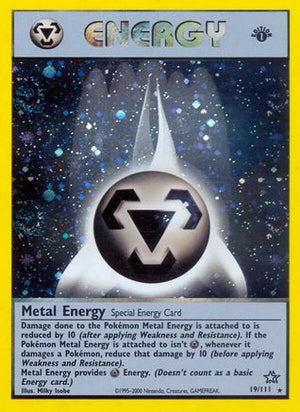 Metal Energy 19/111 - Neo Genesis Unlimited Holofoil - Poke-Collect