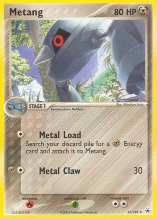 Metang - 21/101 21/101 - Hidden Legends - Poke-Collect