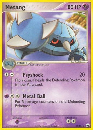 Metang 43/101 - Hidden Legends - Poke-Collect