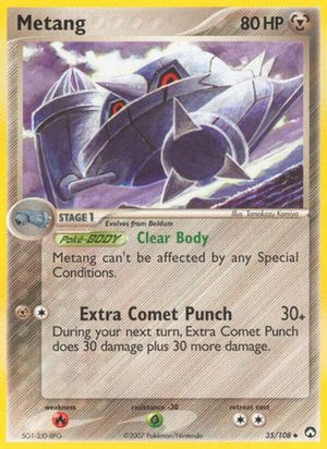 Metang 35/108 - Power Keepers - Poke-Collect