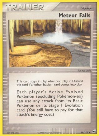 Meteor Falls 89/107 - Deoxys Reverse Holofoil - Poke-Collect