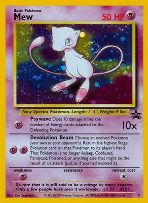 Mew 9/53 - Wizards Black Star Promos Holofoil - Poke-Collect