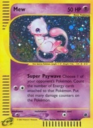 Mew (19) 19/165 - Expedition Holofoil