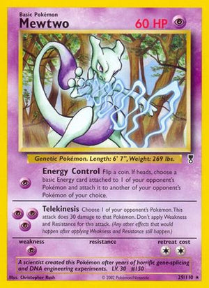 Mewtwo 29/110 - Legendary Collection - Poke-Collect