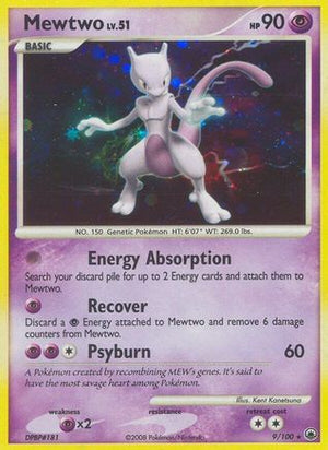 Mewtwo 9/100 - Majestic Dawn Holofoil - Poke-Collect