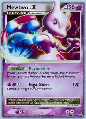 Mewtwo LV.X 144/146 - Legends Awakened Holofoil - Poke-Collect