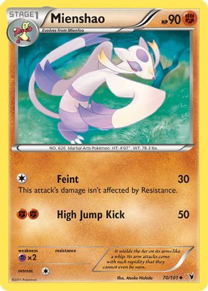 Mienshao 70/101 - Noble Victories Reverse Holofoil - Poke-Collect