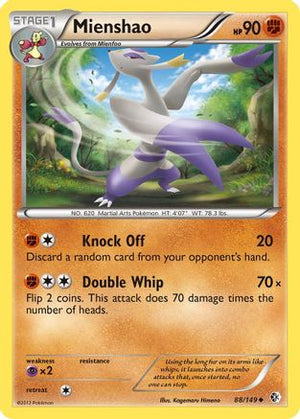 Mienshao 88/149 - Boundaries Crossed Reverse Holofoil - Poke-Collect