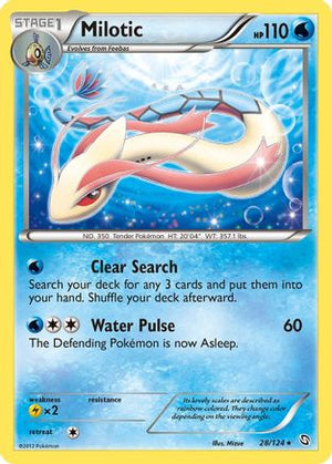 Milotic 28/124 - Dragons Exalted Holofoil - Poke-Collect