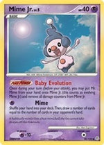 Mime Jr. 90/130 - Diamond & Pearl Reverse Holofoil - Poke-Collect