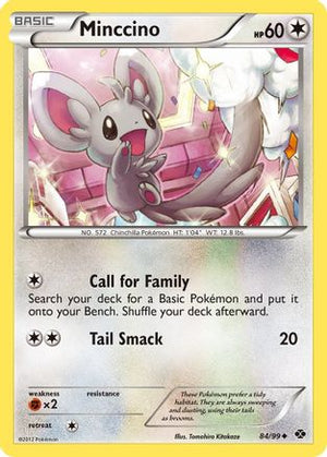 Minccino 84/99 - Next Destinies Reverse Holofoil - Poke-Collect