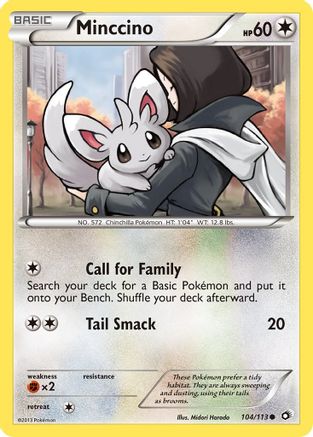 Minccino 104/113 - Legendary Treasures - Poke-Collect