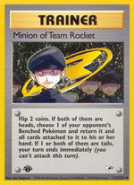 Minion of Team Rocket 113/132 - Gym Heroes 1st Edition - Poke-Collect