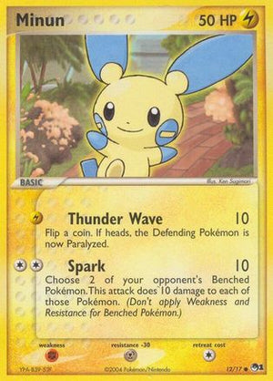 Minun 12/17 - POP Series 1 - Poke-Collect