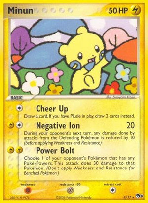 Minun 4/17 - POP Series 3 - Poke-Collect