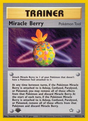 Miracle Berry 94/111 - Neo Genesis Unlimited - Poke-Collect