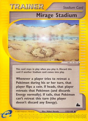 Mirage Stadium 132/144 - Skyridge Reverse Holofoil