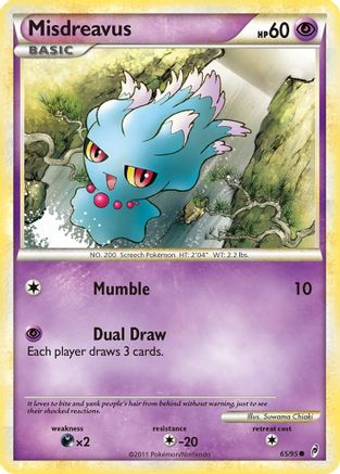 Misdreavus 65/95 - Call of Legends Reverse Holofoil - Poke-Collect