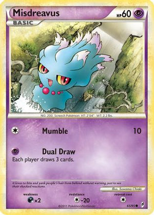 Misdreavus 65/95 - Call of Legends Reverse Holofoil - Poke-Collect