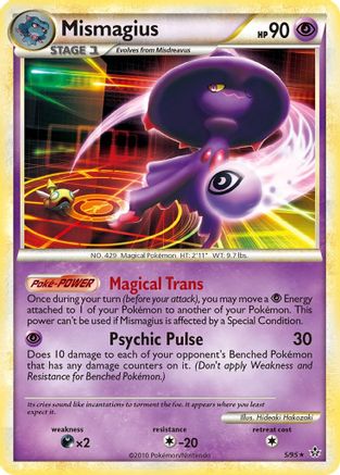 Mismagius 5/95 - Unleashed Holofoil - Poke-Collect