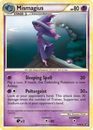 Mismagius 19/90 - HSUndaunted Reverse Holofoil