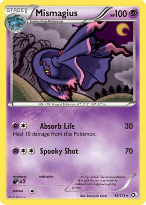 Mismagius 58/113 - Legendary Treasures - Poke-Collect
