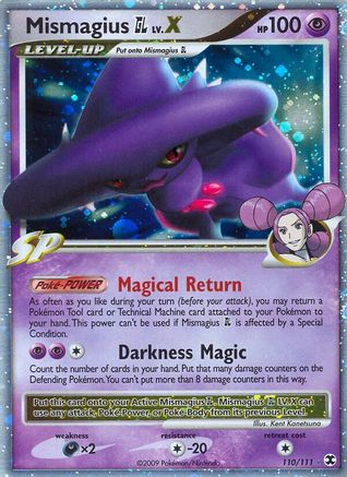 Mismagius GL Lv.X 110/111 - Rising Rivals Holofoil - Poke-Collect