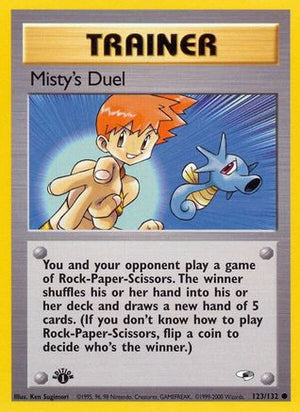 Misty's Duel 123/132 - Gym Heroes Unlimited - Poke-Collect