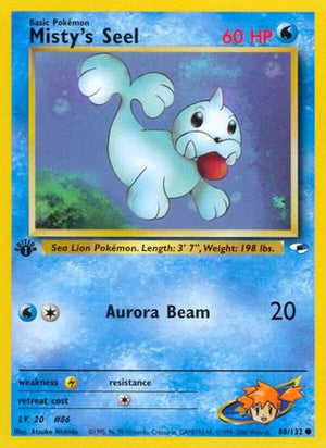Misty's Seel 88/132 - Gym Heroes 1st Edition - Poke-Collect