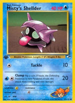 Misty's Shellder 89/132 - Gym Heroes 1st Edition - Poke-Collect