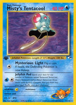 Misty's Tentacool (32) 32/132 - Gym Heroes 1st Edition - Poke-Collect