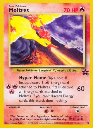 Moltres 21/53 - Wizards Black Star Promos - Poke-Collect