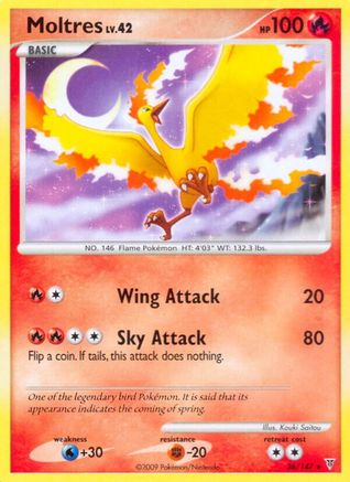 Moltres 36/147 - Supreme Victors Reverse Holofoil - Poke-Collect
