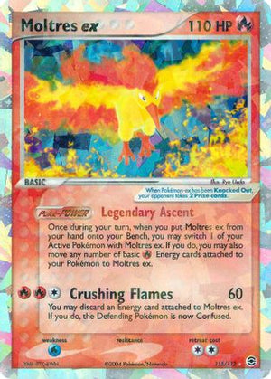 Moltres ex 115/112 - FireRed & LeafGreen Holofoil - Poke-Collect