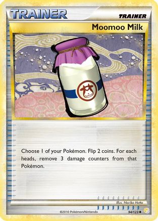 Moomoo Milk 94/123 - HeartGold & SoulSilver - Poke-Collect