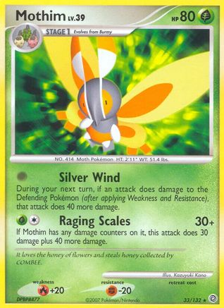 Mothim 33/132 - Secret Wonders - Poke-Collect