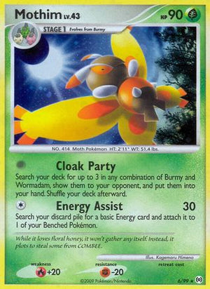 Mothim 6/99 - Arceus Holofoil - Poke-Collect