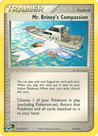 Mr. Briney's Compassion 87/97 - Dragon Reverse Holofoil - Poke-Collect