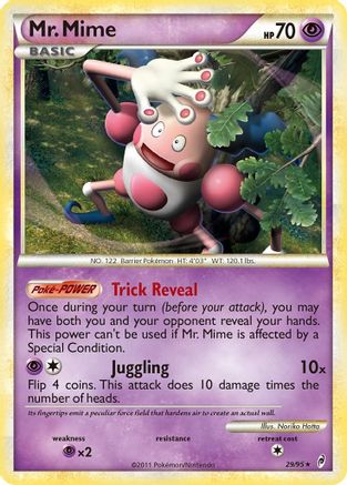 Mr. Mime 29/95 - Call of Legends Reverse Holofoil - Poke-Collect