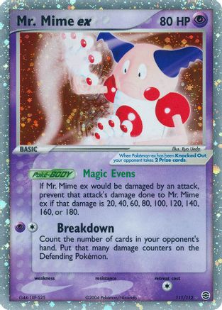 Mr. Mime ex - 111/112 111/112 - FireRed & LeafGreen