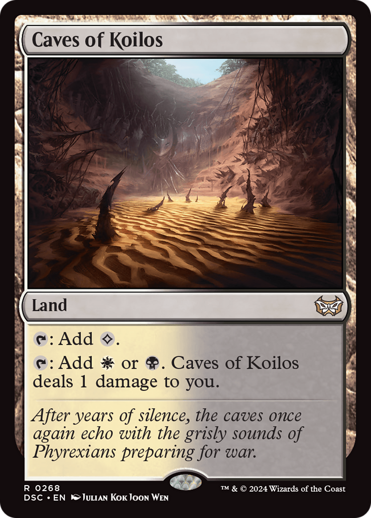Caves of Koilos (DSC-268) - Duskmourn: House of Horror Commander - Poke-Collect