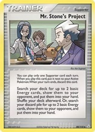 Mr. Stone's Project 88/110 - Holon Phantoms Reverse Holofoil - Poke-Collect