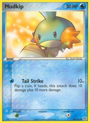 Mudkip 56/106 - Emerald Reverse Holofoil - Poke-Collect
